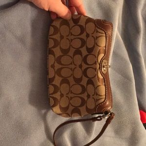 Coach wristlet